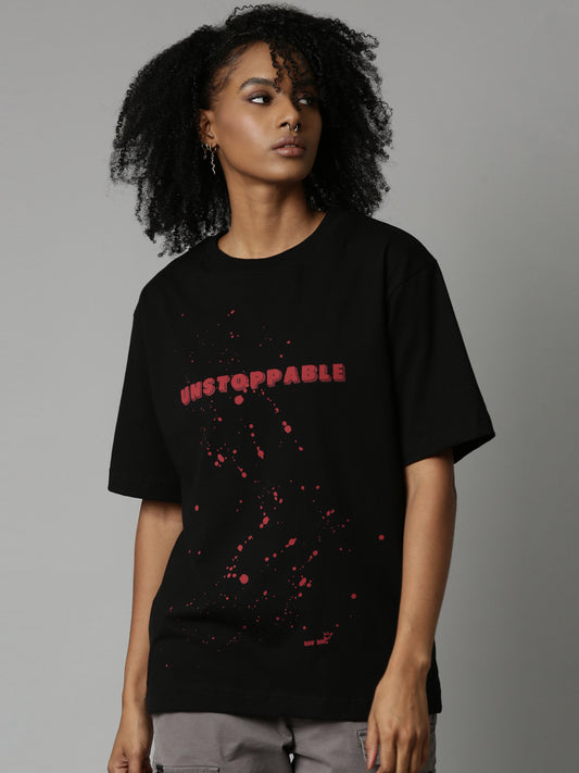 Black Unstoppable Relaxed Fit T-Shirt